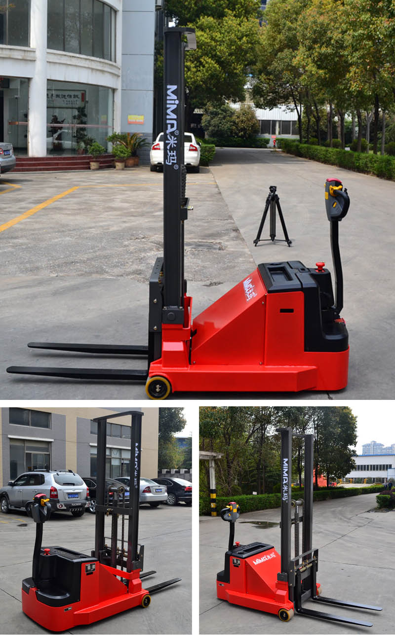 半電動(dòng)堆高車(chē)，電動(dòng)堆垛車(chē)，步行式電動(dòng)叉車(chē)，堆高機(jī)，托盤(pán)堆垛車(chē)，搬易通，米瑪